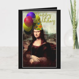 Mona Lisa - Das Geburtstagskarl Karte