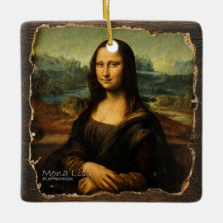 MONA LISA, die Joconde, Keramikornament