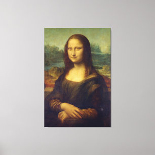 Mona Lisa durch Leonardo da Vinci Leinwanddruck