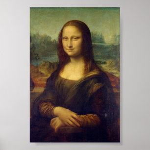 Mona Lisa durch Leonardo da Vinci Poster