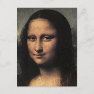 Mona Lisa (Einzelheiten) Postkarte