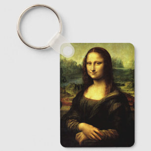 Mona Lisa, famous painting, Schlüsselanhänger