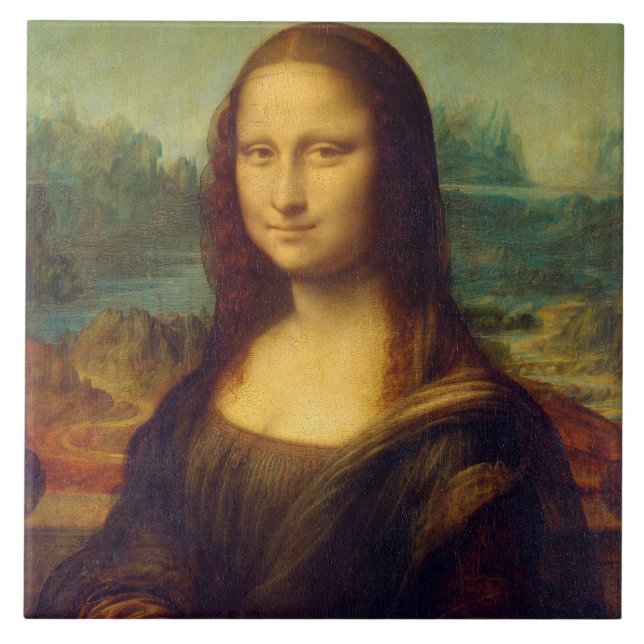 Mona Lisa Fliese (Vorderseite)