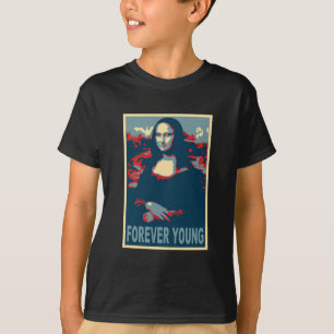 Mona Lisa für immer Junge T-Shirt