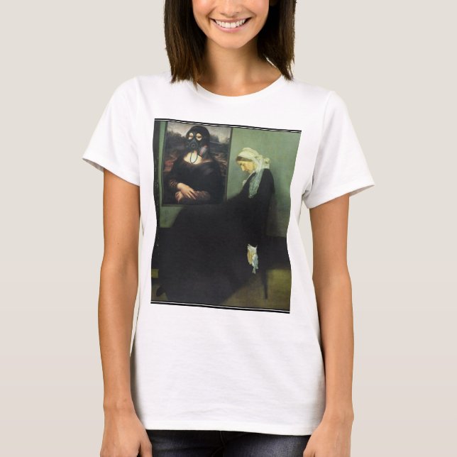 Mona Lisa Got Gassed T-Shirt (Vorderseite)