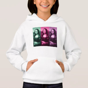 Mona Lisa Green Pink Lila Sweatshirt