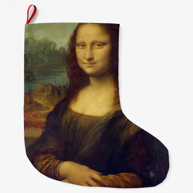 Mona Lisa Großer Weihnachtsstrumpf (Vorderseite)