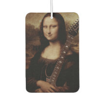 Mona Lisa hält eine Gitarre (Gitarrist) Liebe