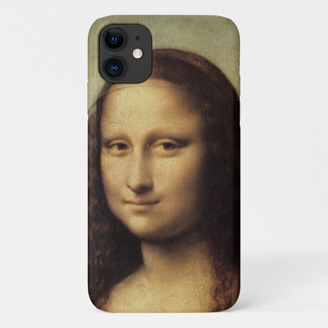 Mona Lisa im Detail von Leonardo da Vinci Case-Mate iPhone Hülle (Rückseite)
