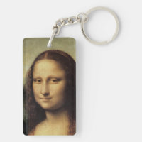 Mona Lisa im Detail von Leonardo da Vinci