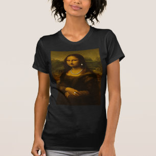 Mona Lisa in Perlen T-Shirt