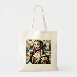 Mona Lisa Inspirierte Tragetasche - Mosaik-Kunst