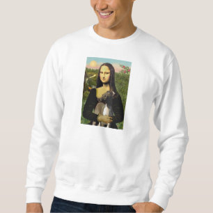 Mona Lisa - Italienischer Windhund Sweatshirt