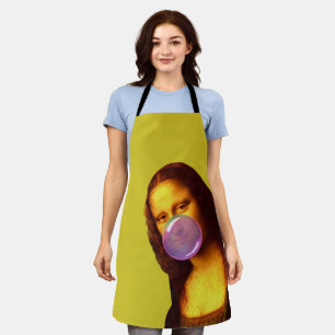 Mona Lisa Kaugummi-Blase Schürze