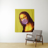 Mona Lisa Kaugummi-Blase
