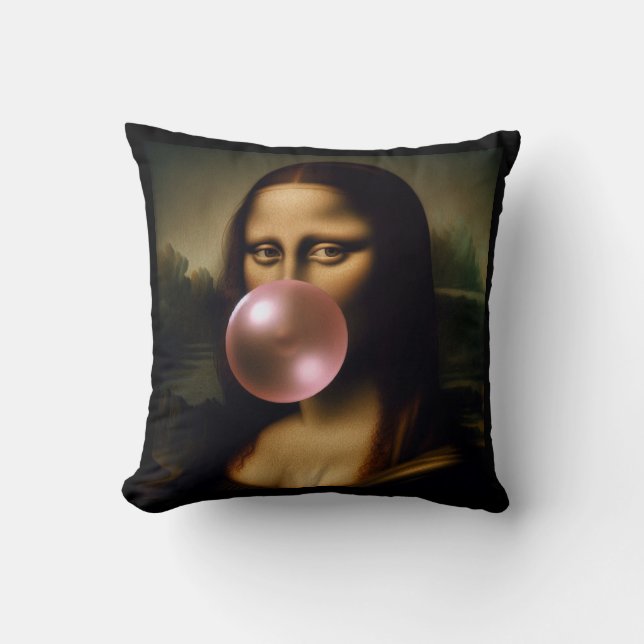 Mona Lisa Kissen (Vorderseite)