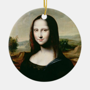 Mona Lisa, Kopie der Malerei von LEONARDO DA Vin Keramik Ornament
