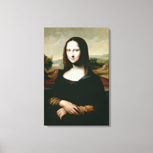 Mona Lisa, Kopie der Malerei von LEONARDO DA Vin Leinwanddruck