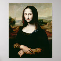 Mona Lisa, Kopie des Gemäldes von Leonardo da Vin