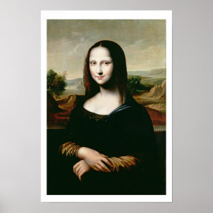 Mona Lisa, Kopie des Gemäldes von Leonardo da Vin Poster