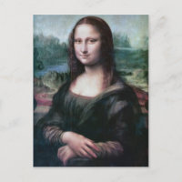 Mona Lisa la Gioconda Leonardo da Vinci Postkarte