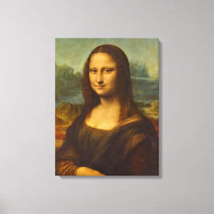 Mona Lisa, La Joconde,1503 von Leonardo da Vinci Leinwanddruck