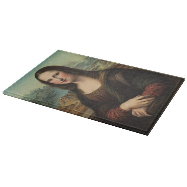 Mona Lisa Lächeln-hackendes Brett (Ecke)