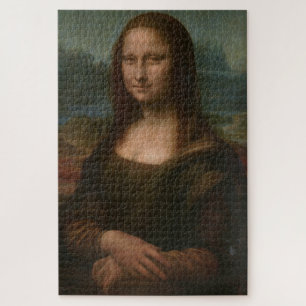 Mona Lisa Leinwand Puzzle
