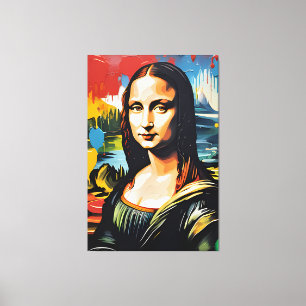 Mona Lisa Leinwanddruck
