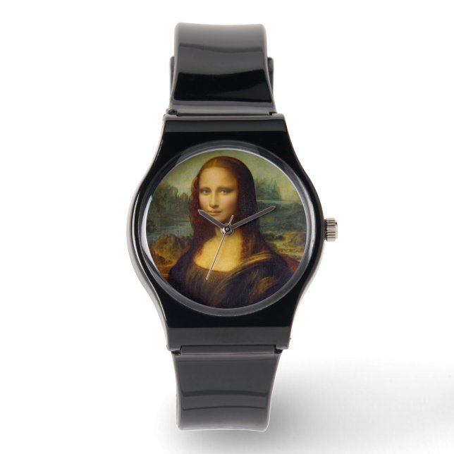 Mona Lisa Leonardo da Vinc Armbanduhr (Vorderseite)