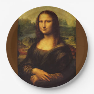Mona Lisa ... Leonardo da Vinci ~ 1503-1517 Pappteller
