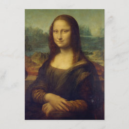 Mona Lisa - Leonardo da Vinci Einladung