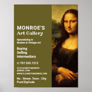 Mona Lisa, Leonardo Da Vinci, Kunsthändler, Galeri Poster