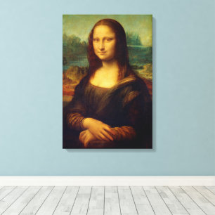 Mona Lisa   Leonardo da Vinci Leinwanddruck