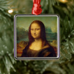 Mona Lisa | Leonardo da Vinci Ornament Aus Metall<br><div class="desc">Mona Lisa (1503-1506) von dem italienischen Renaissancekünstler Leonardo da Vinci. Die ursprüngliche Arbeit ist Öl auf Pappelholzplatten. Dieses berühmte Gemälde wird als Portrait von Lisa Gherardini angesehen und als "das bekannteste, das meistbesuchte, das am meisten geschriebene, das am meisten gesungene, das parodiöseste Kunstwerk der Welt" gefeiert. Verwenden Sie die Entwurfstools,...</div>
