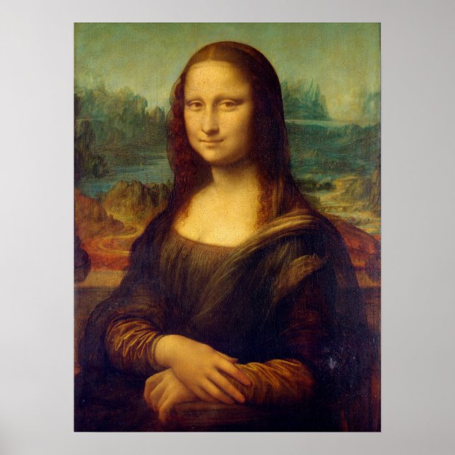 Mona Lisa - Leonardo da Vinci Poster (Vorne)