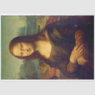 Mona Lisa, Leonardo da Vinci Seidenpapier
