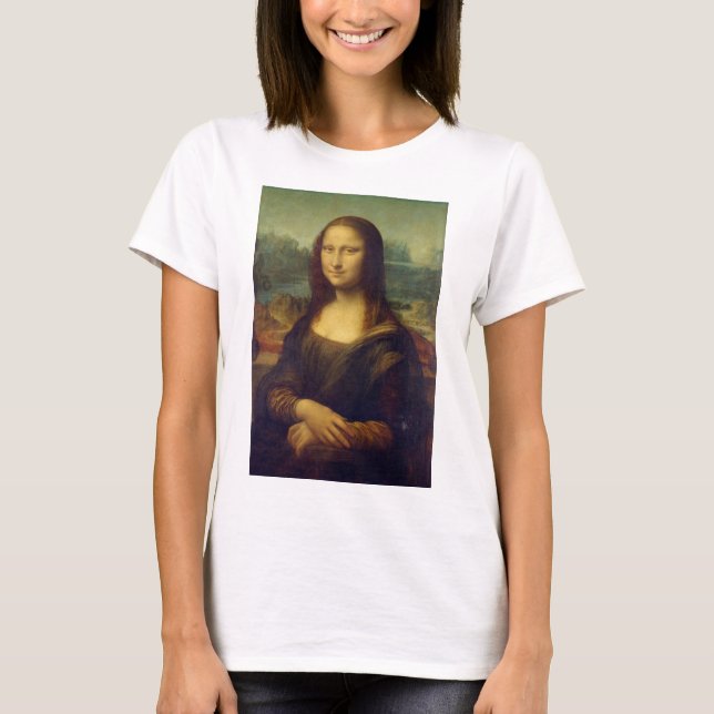 Mona Lisa, Leonardo da Vinci T-Shirt (Vorderseite)