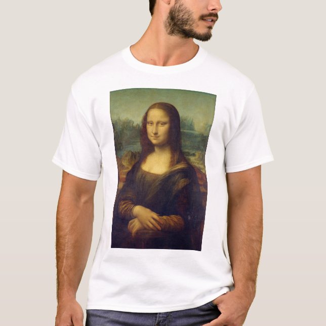 Mona Lisa, Leonardo da Vinci T-Shirt (Vorderseite)