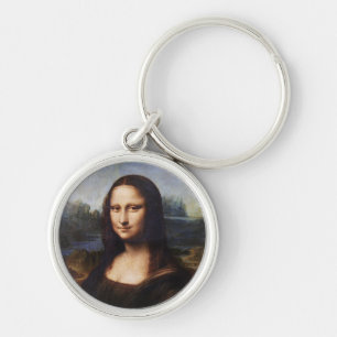 Mona Lisa & Leonardo da Vinci / Vintag Italien Schlüsselanhänger