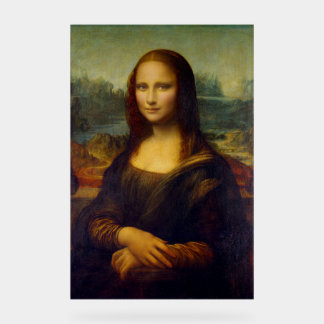 Mona Lisa Leonardo Frankreich Acrylschild
