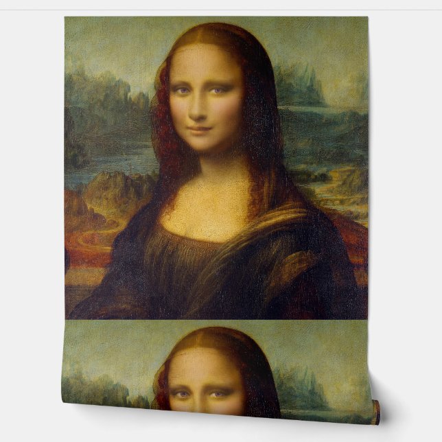Mona Lisa Leonardo Frankreich Tapete (Abrollen)