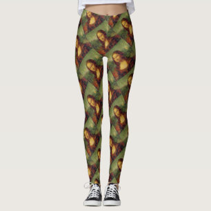 Mona Lisa Lettuce Vegane Kunstparadies Leggings
