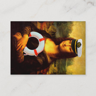 Mona Lisa Lieben Boote Visitenkarte