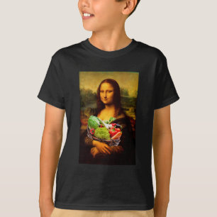 Mona Lisa Lieben Gemüse T-Shirt