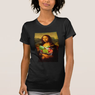Mona Lisa Lieben Gemüse T-Shirt