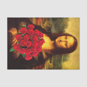 Mona Lisa Lieben Rose Seidenpapier