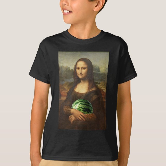 Mona Lisa Lieben T-Shirt (Vorderseite)