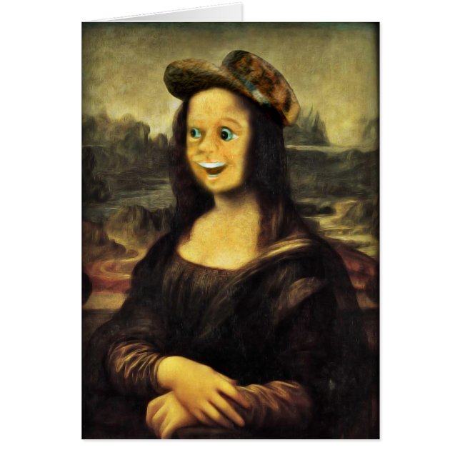Mona Lisa, mach ein glückliches Gesicht (Vorne)