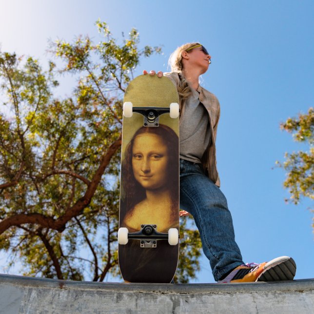 MONA LISA MÄDCHEN ODER BOYS Skateboarddeck (Außenbereich 1)